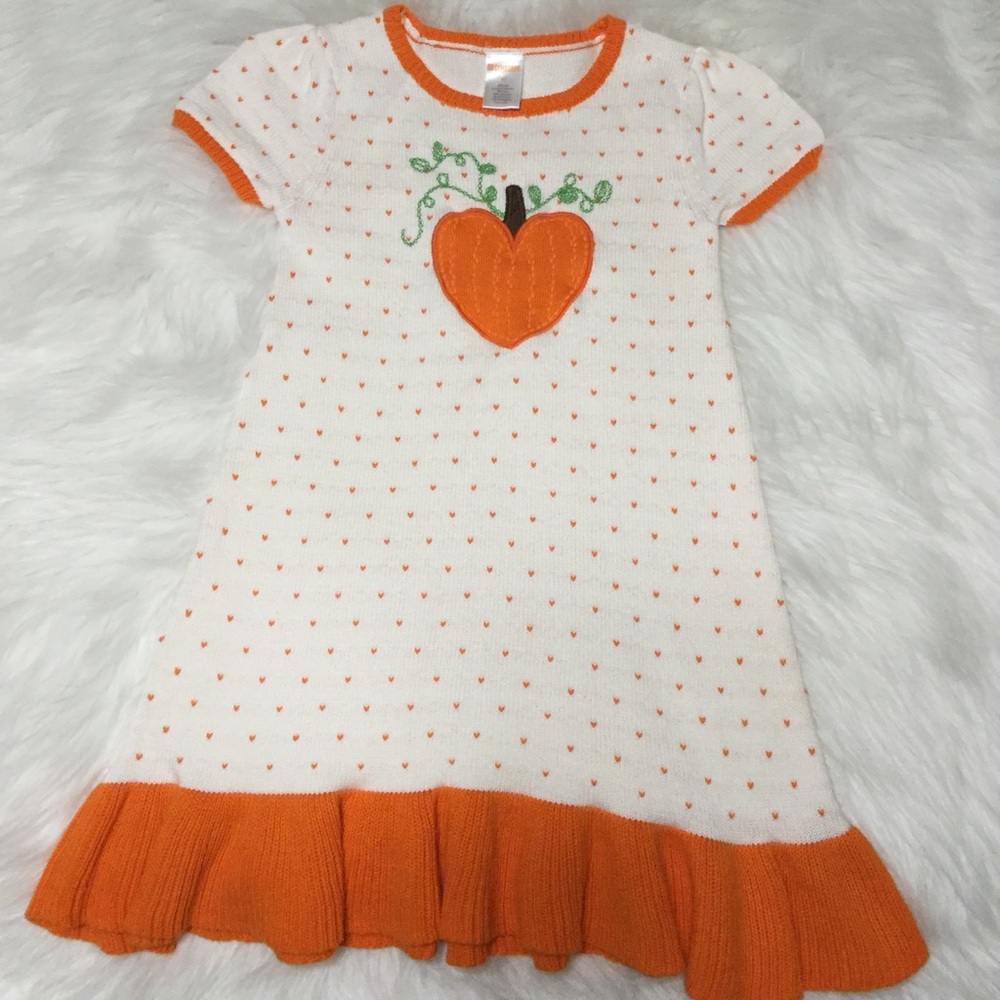 GYMBOREE Pumpkin Dress 🎃 sz 4T